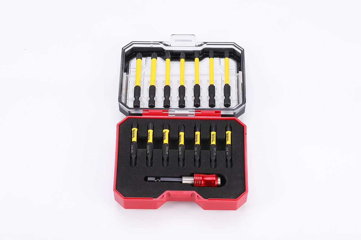 15pc Impact Screwdriver Bit Set