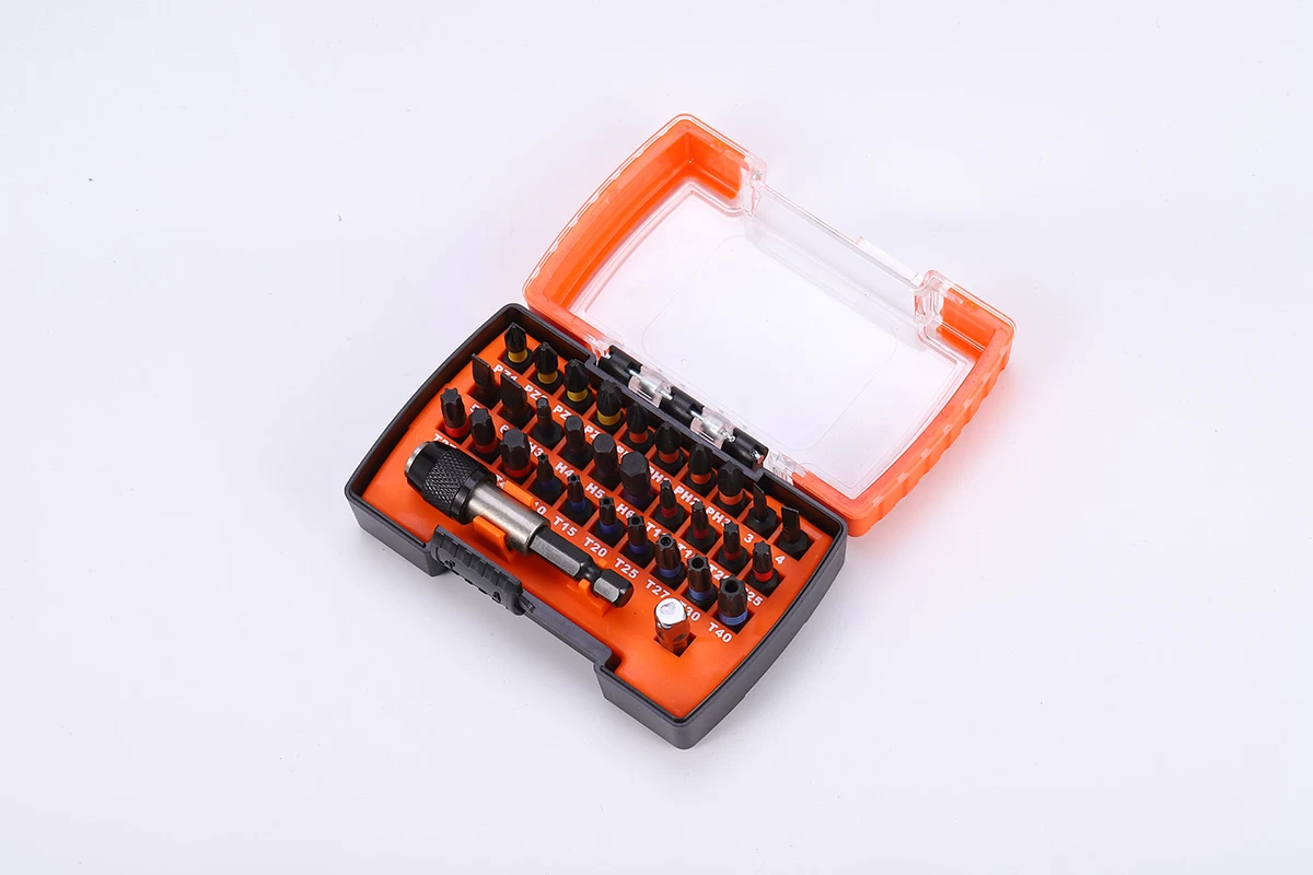32pc  Impact Screwdriver Bit Set