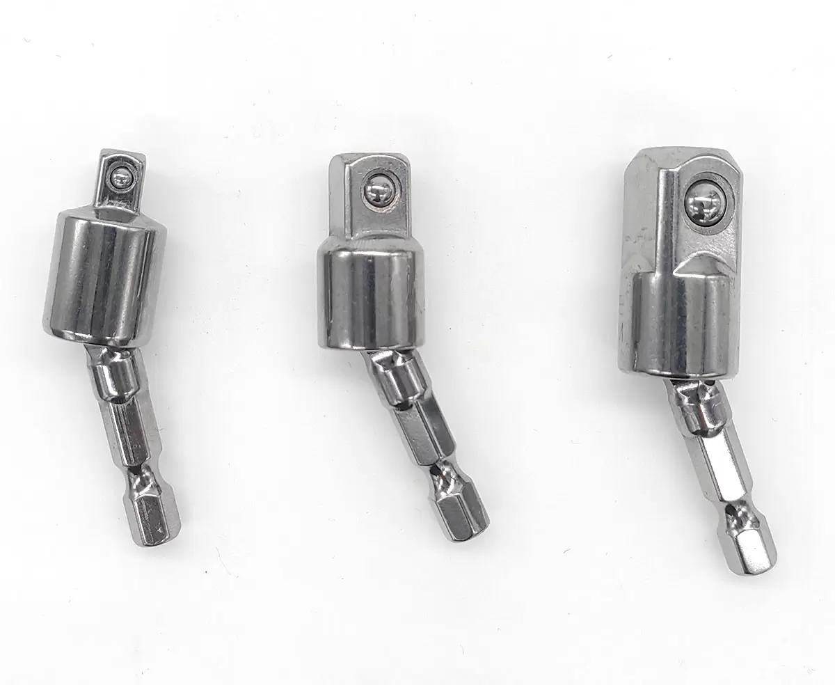 360 Degree Rotatable Hex Shank Power Drill Sockets Adapter