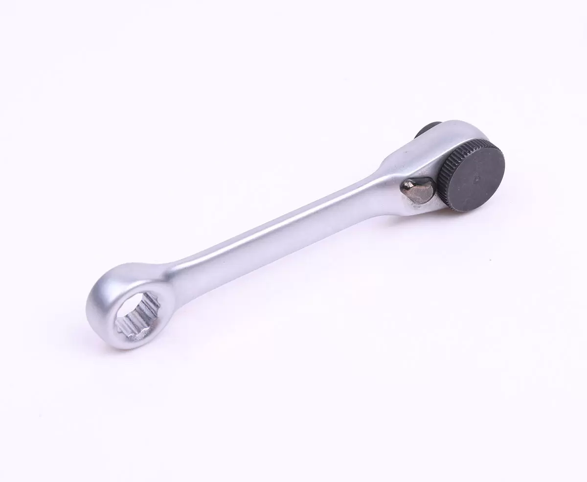 Mini Ratchet Screwdriver, Quick Socket Screwdriver, 1/4 Inch Double-Headed Screwdriver