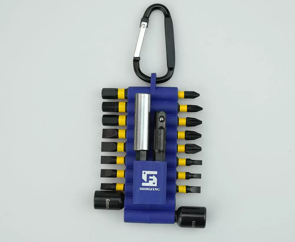 20pc Carabiner Bit Set